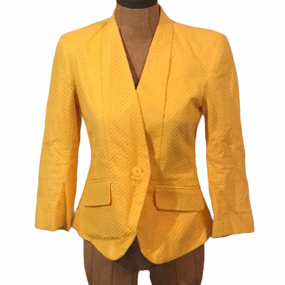 PRICE DROP - Summer ☀️ SUNSHINE New York & Company Yellow Blazer office jacket